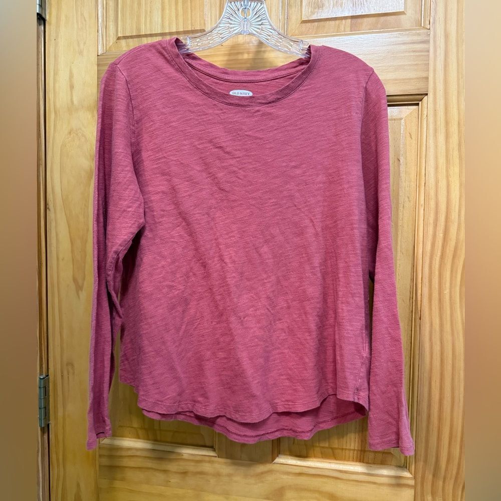 Old Navy burnt orange size M everywear long sleeve tee